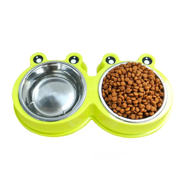 Bát ăn đôi inox chống trượt