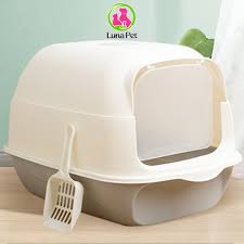 Khay vệ sinh mèo có nắp